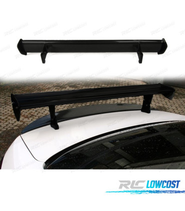 AILERON BECQUET LAME COFFRE PEUGEOT 407 04-10 LOOK GTS NOIR BRILLANT