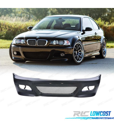 PARE CHOCS FRONTAL BMW E46 98-06 LOOK M3