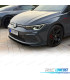SPOILER LAME PARE-CHOCS AVANT VOLKSWAGEN VW GOLF MK8 20- NOIR BRILLANT