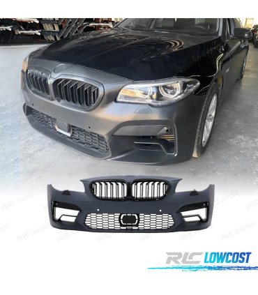 PARE-CHOCS AVANT BMW F10 F11 F18 10-16 LOOK G30 M5 PDC + CALANDRES