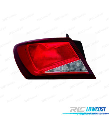 FEUX ARRIÈRE GAUCHE SEAT LEON 12-17 BLANC ROUGE