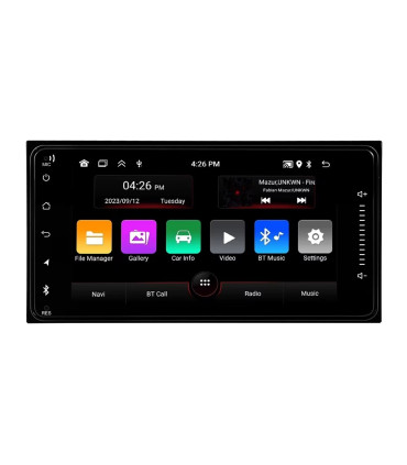 RADIO GPS ANDROID 13 POUR TOYOTA MULTIMÉDIA