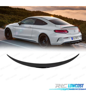 AILERON BECQUET LAME COFFRE MERCEDES CLASSE C COUPE C205 14-17 LOOK AMG NOIR BRILLANT