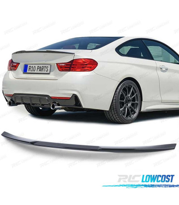 AILERON BMW F32 LOOK M4 NOIR BRILLANT