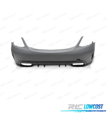 PARE-CHOCS ARRIERE MERCEDES CLASSE C W205 18-21 LOOK AMG C63 PDC