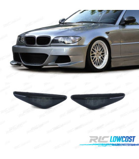 CLIGNOTANTS LATÉRAUX LED BMW E46 COUPÉ 03-06 NOIR