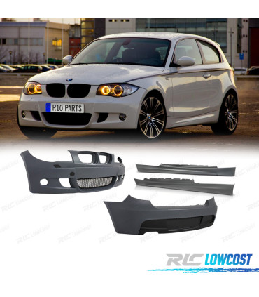 KIT CARROSSERIE BMW E81 04-11 LOOK M SANS PDC