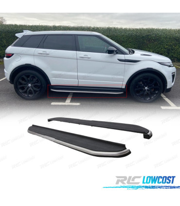 MARCHE-PIEDS ESTRIBOS RANGE ROVER EVOQUE 10-18 PRESTIGE NOIR