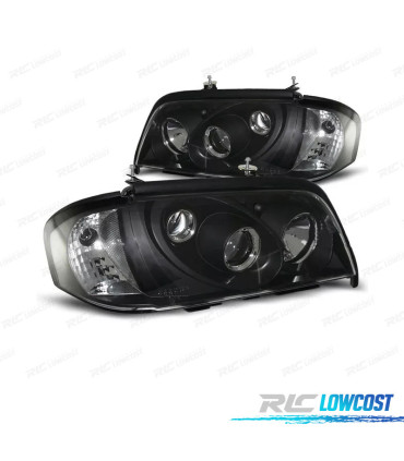 PHARES PROJECTEURS + CLIGNOTANTS MERCEDES C W202 93-00 TRANSPARENT NOIR