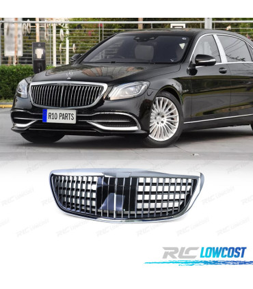 CALANDRE MERCEDES CLASSE S W222 14-C LOOK MAYBACH RADAR