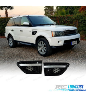 GRILLES LATÉRALES RANGE ROVER SPORT 06-09 AUTOBIOGRAPHY BLACK EDITION