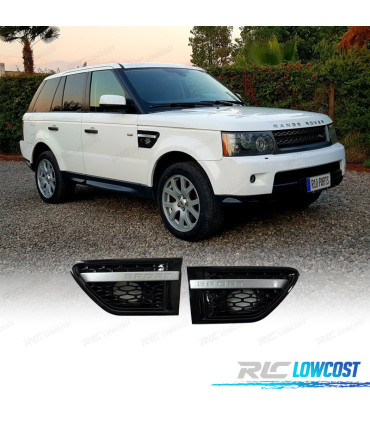 GRILLES LATÉRALES RANGE ROVER SPORT 05-09 AUTOBIOGRAPHY BLACK EDITION