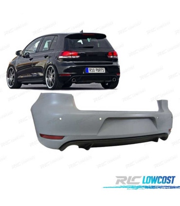PARE CHOCS ARRIÈRE VOLKSWAGEN VW GOLF 6 08-LOOK GTI C PDC