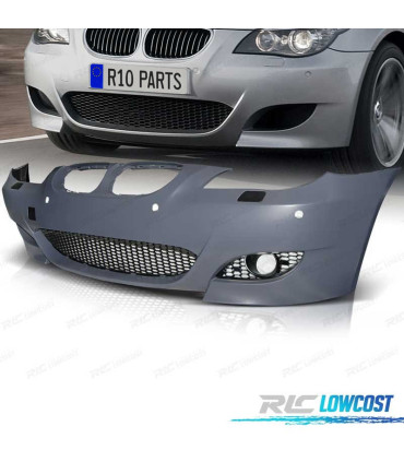 PARE CHOCS FRONTAL BMW E60 E61 07-10 LOOK M5 PDC SRA