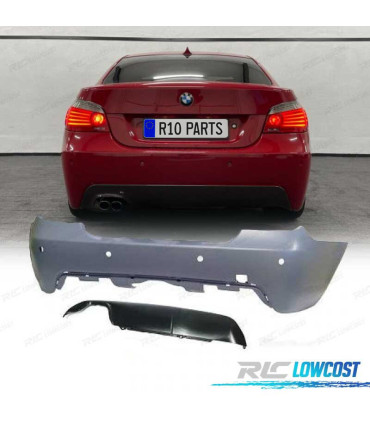 PARE CHOCS ARRIÈRE BMW E60 LCI 07-10 LOOK M PDC