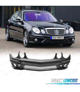 PARE CHOCS FRONTAL MERCEDES CLASSE E W211 06-09 LOOK AMG PDC
