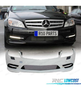 PARE CHOCS FRONTAL MERCEDES W204 07-11 LOOK AMG