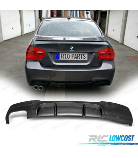 DIFFUSEUR BMW E90 LOOK M PERFORMANCE NOIR MATE