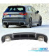 DIFFUSEUR AUDI A3 8V 12-16 LOOK RS + EMBOUTS D´ÉCHAPPEMENT