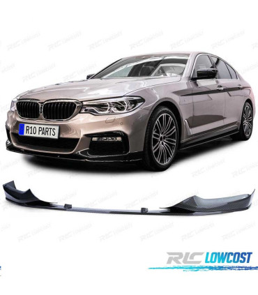 SPOILER LAME AVANT BMW G30 G31 17-19 LOOK M PERFORMANCE CARBONE