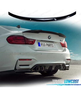 AILERON BECQUET BMW M4 F82 13-18 M PERFORMANCE NOIR BRILLANT ABS