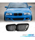 CALANDRES BMW E46 COUPÉ CABRIO 99-03 NOIR BRILLANT LOOK M PERFORMANCE
