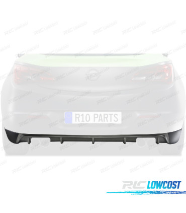 DIFFUSEUR OPEL ASTRA J 09- GTC DOUBLE SORTIE