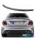 AILERON BECQUET LAME COFFRE MERCEDES C W205 14- LOOK AMG NOIR BRILLANT