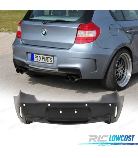 PARE CHOCS ARRIÈRE BMW E87 E81 LOOK 1M 04-11 PDC