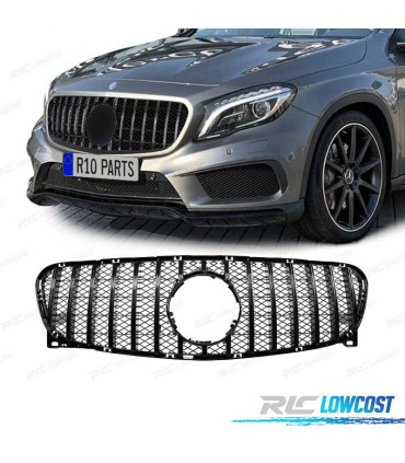 CALANDRE MERCEDES GLA X156 14-16 GT-R AMG NOIR BRILLANT