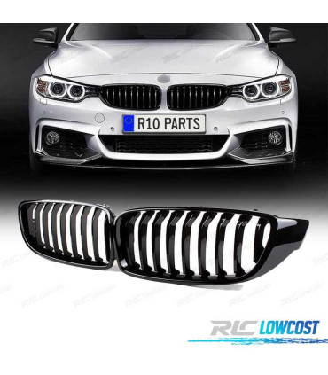 CALANDRE BMW F32 F33 F36 LOOK M PERFORMANCE NOIR BRILLANT