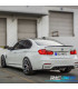 AILERON BECQUET LAME COFFRE BMW F30 LOOK M PERFORMANCE NOIR BRILLANT