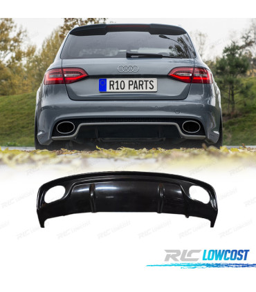 DIFFUSEUR AUDI A4 B8 S4 11-15 LOOK RS4
