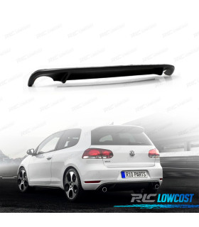DIFFUSEUR ARRIÈRE VOLKSWAGEN VW GOLF 6 LOOK GTI