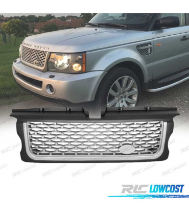 CALANDRE RANGE ROVER SPORT 05-09 LOOK AUTOBIOGRAPHY SILVER EDITION