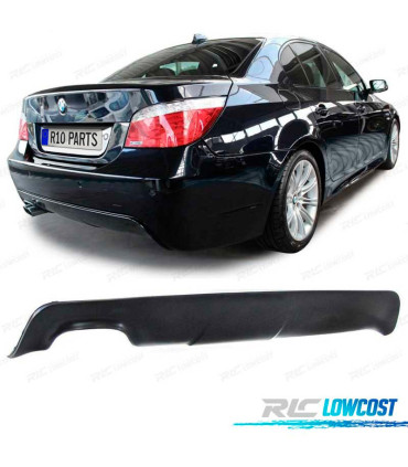 DIFFUSEUR BMW E60 03-10 LOOK M DOUBLE SORTIE