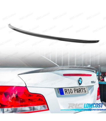 AILERON BECQUET BMW E82 LOOK M PERFORMANCE CARBONE