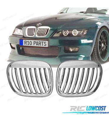 CALANDRES AVANT BMW Z3 96-05 CHROMÉ