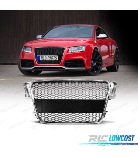 CALANDRE POUR AUDI A5 07-11 CHROMÉ LOOK RS