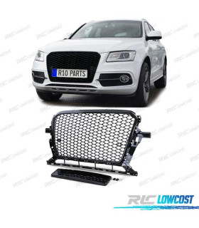 CALANDRE AUDI Q5 8R 12-16 LOOK RS NOIR