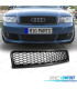 CALANDRE AUDI A4 B6 00-04 LOOK RS NOIR