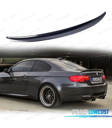 AILERON BECQUET SPOILER BMW E92 06-14 LOOK M PERFORMANCE NOIR BRILLANT