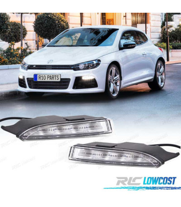 KIT AMPOULE LED DAYLIGHT POUR VOLKSWAGEN VW SCIROCCO 08-14