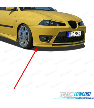 SPOILER AVANT SEAT IBIZA 6L 02-08 LOOK CUPRA