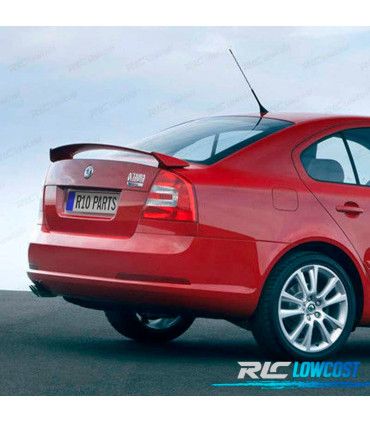AILERON BECQUET SPOILER SKODA OCTAVIA 2 04-13 LOOK RS