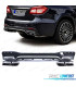 DIFFUSEUR MERCEDES GLS X166 15-19 LOOK AMG NOIR MAT + EMBOUT D´ÉCHAPPEMENT
