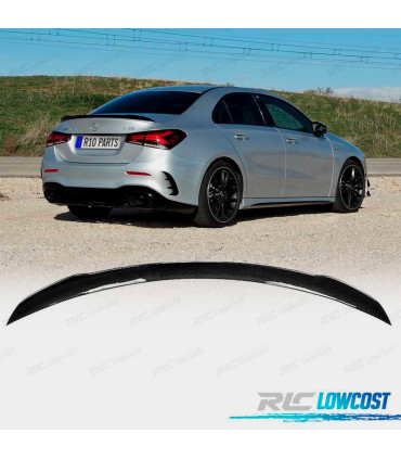 AILERON BECQUET MERCEDES CLASSE A V177 18-22 LOOK AMG A35 CARBONE