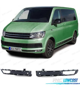 GRILLE ANTIBROUILLARD VOLKSWAGEN VW T6 15-19 PDC NOIR BRILLANT
