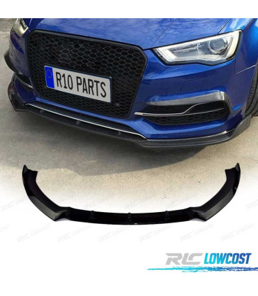 SPOILER LAME FRONTAL S LINE AUDI A3 8V 12-16