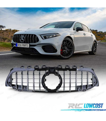 CALANDRE MERCEDES CLASSE A W177 LOOK AMG GT 18-22 CAMÉRA